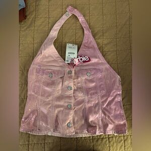LIMITED EDITION BARBIE X ZARA HALTER TOP